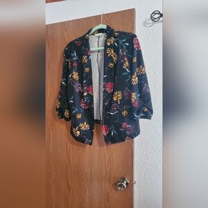 Maurices Floral Patterned Blazer